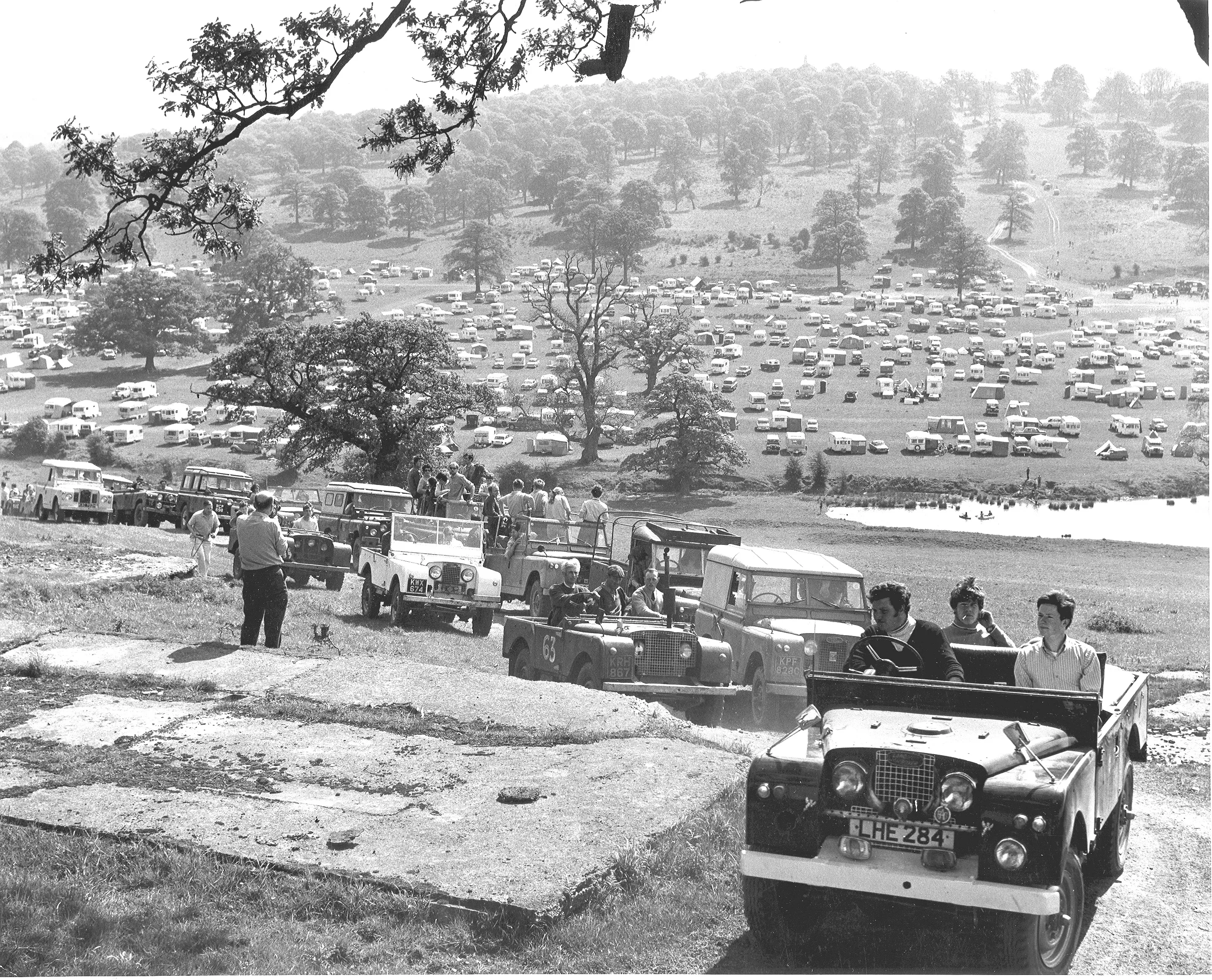 An early trial at Eastnor